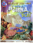 Dried Fish Fillet on Skin Forelka lightly Salted Vacum Packed in Plastic Bag 90g
