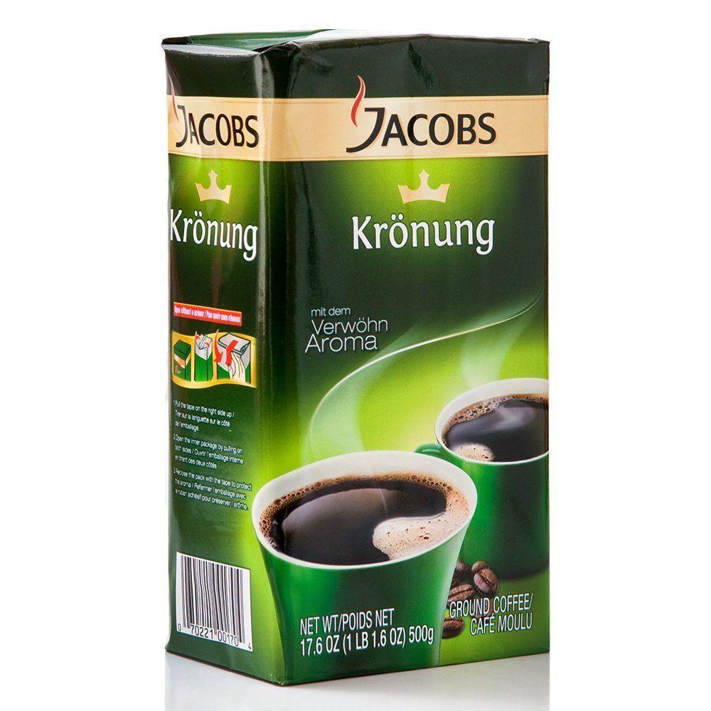 Jacobs Kronung Ground Coffee 500g (6pack) Wonder Foods
