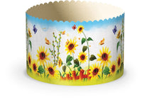 Paper baking pan for Easter Flowers No. 4 (130/85). Set of 10