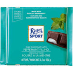 Ritter Sport Dark Chocolate with Peppermint Filling 100g (12-pack)