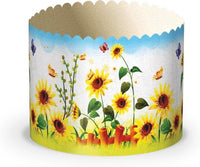 Paper baking pan for Easter Flowers No. 4 (110/85). Set of 50