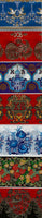Ukrainian Heat Shrink Wrap Sleeve Decoration Easter 7 Egg Pysanka "Easter"