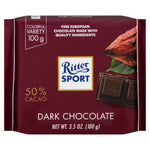 Ritter Sport 50% Dark Chocolate 100g (12-pack)