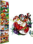 Ukrainian Heat Shrink Wrap Sleeve Decoration Easter 7 Egg Pysanka "Folk Tales"