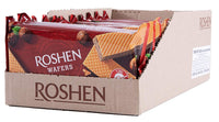 Roshen Crispy Flavorful Wafer with Hazelnut Filling, Kosher, Halal, 7.62oz/216 grams