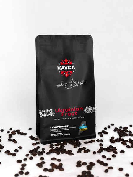 Ukrainian Frost Light Roast Coffee Whole Beans (1 lb)