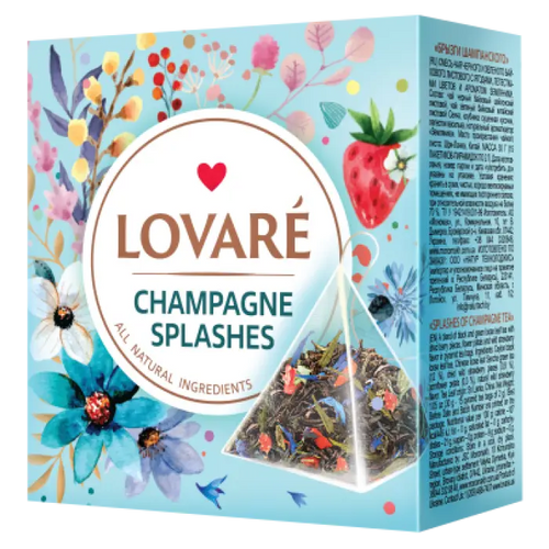 LOVARE Champagne Splashes 15 Tea Bags