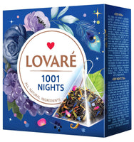 Lovare Tea 1001 Nights. Mix Black and Green Tea (15x2g Pyramids)