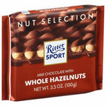 Ritter Sport Milk Chocolate with Whole Hazelnuts - 100g