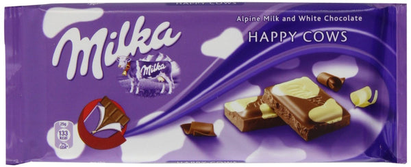 Milka Happy Cow Chocolate Bar 100g (10-pack)