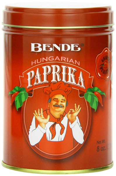 Hungarian Paprika (Bende Hungarian Sweet Paprika), 6 Ounce Tin