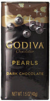 Godiva Dark Chocolate Pearls, 1.5-ounces (Pack of 6)