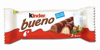 Kinder Bueno Milk Chocolate Bar 43g (15-pack)